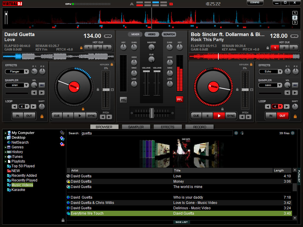 virtual dj video mixing download